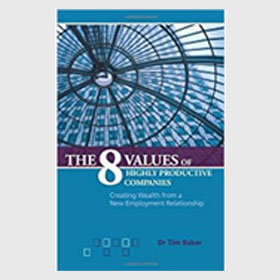 the 8 values of highly productive companies