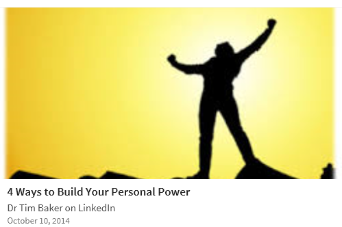 4 Ways to Build Your Personal Power